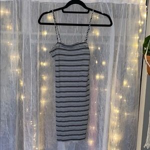 perfect condition striped mini dress
